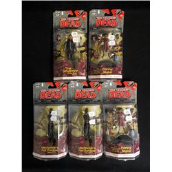 THE WALKING DEAD ACTION FIGURES LOT (McFARLANE'S TOYS)