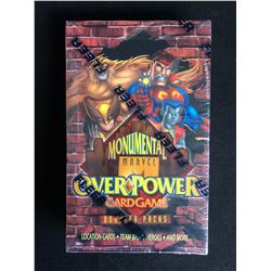 MONUMENTAL MARVEL OVERPOWER CARD GAME BOOSTER PACKS (SEALED)