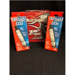 PAINTBALLS & PRE FILLED PAINTBALL CYLINDERS LOT