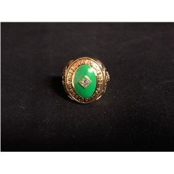 1961 Green Bay Packers Team "World Championship" PAUL HORNUNG Replica Ring
