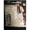 Image 1 : PINSTRIPE DADDY 5 PIECE HALLOWEEN COSTUME (ONE SIZE FITS MOST)