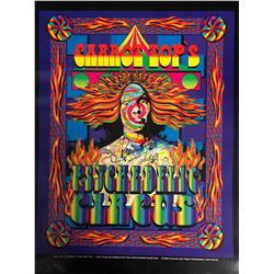 CARROT TOP'S PSYCHEDELIC CIRCUS AUTOGRAPHED SHOW POSTER