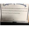 Image 3 : MATT STAIRS SIGNED TORONTO BLUE JAYS NECK TIE FRAMED DISPLAY w/ COA