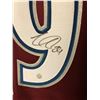 Image 2 : NATHAN MacKINNIN SIGNED AVALANCHE JERSEY (FRAMEWORTH HOLO)