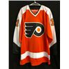 Image 3 : Bernie Parent Signed Philadelphia Flyers Jersey Inscribed "HOF 84" (JSA COA)