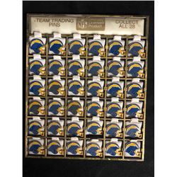 OFFICIAL NFL TEAM TRADING PINS (SAN DIEGO CHARGERS)