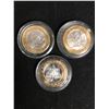 Image 1 : LIMITED EDITION $10 FOUR QUEENS GAMING TOKENS (LAS VEGAS, NEVADA)