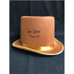 Peter Ostrum Signed "Willy Wonka & The Chocolate Factory" Hat Inscribed "Charlie" (JSA COA)