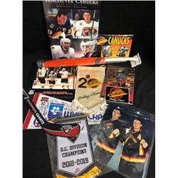 VANCOUVER CANUCKS FAN SOUVENIR LOT