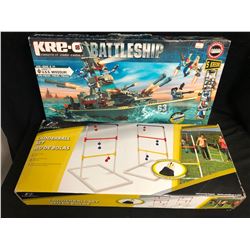 GAMES LOT (BATTLESHIP/ LADDERBALL SET)