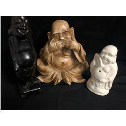 COLLECTIBLE BUDDHA STATUES LOT