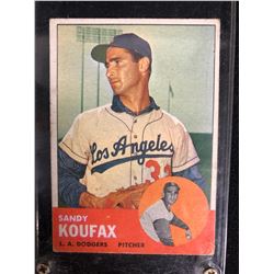 1963 Topps #210 Sandy Koufax