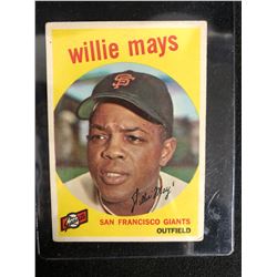 1959 Topps #50 Willie Mays