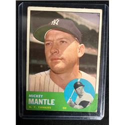 1963 Topps #200 Mickey Mantle
