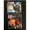Image 1 : LEGO STAR WARS MINIFIGURES (SHADOW ARF TROOPER/ DARTH MAUL)