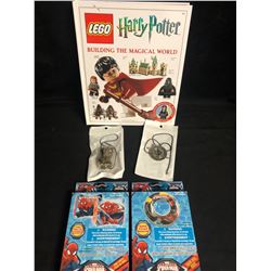 MISCELLANEOUS TOY LOT (LEGO HARRY POTTER/ SPIDER-MAN...)