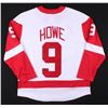 Image 1 : GORDIE HOWE SIGNED RED WINGS JERSEY (PSA/ DNA COA)