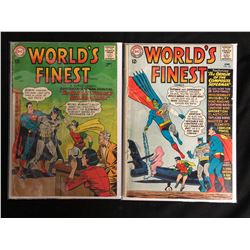 WORLD'S FINEST COMIC BOOK LOT #136/ #142 (DC COMICS)