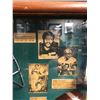 Image 2 : VINTAGE FRAMED FOOTBALL DISPLAY (BOB LILLY/ ROGER STAUBACH...)