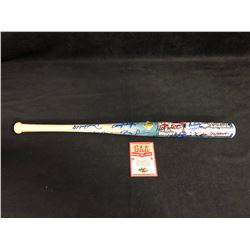 2004 BOSTON RED SOX MULTI SIGNED WORLD SERIES CHAMPS MINI BAT (GAA COA)