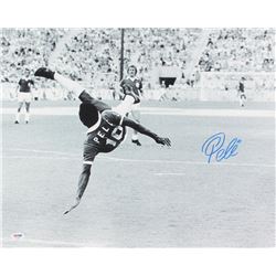 Pele Signed Team Brazil 16x20 Photo (PSA/ DNA COA)