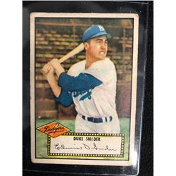 1952 Topps #37 Duke Snider