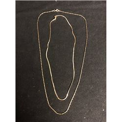 14 & 18 KARAT GOLD NECKLACE LOT