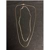 Image 1 : 14 & 18 KARAT GOLD NECKLACE LOT