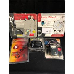 MISCELLANEOUS ACCESSORIES LOT (AUTO HEATER/ CAR SECURITY LIGHT...)