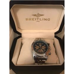 MEN'S BREITLING WATCH W/ BOX (REPLICA)