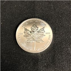 2012 CANADA 1oz .9999 Fine Silver Maple Leaf Coin