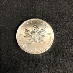 2012 CANADA 1oz .9999 Fine Silver Maple Leaf Coin