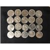 Image 1 : CANADIAN SILVER DOLLARS LOT