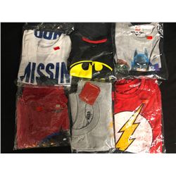 SUPER-HERO T SHIRT LOT (BRAND NEW)