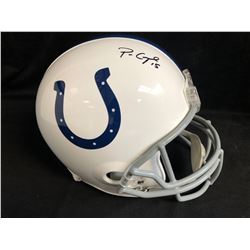 PARRIS CAMPBELL SIGNED INDIANAPOLIS COLTS FULL SIZE HELMET ( BECKETT COA)