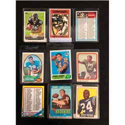VINTAGE FOOTBALL CARD LOT