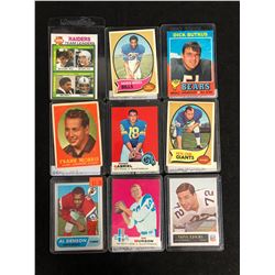 VINTAGE FOOTBALL CARD LOT