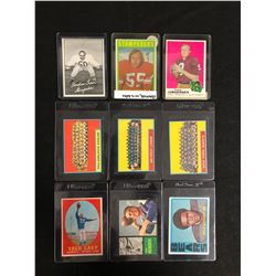 VINTAGE FOOTBALL CARD LOT