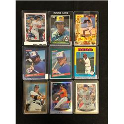 BASEBALL STARS CARD LOT