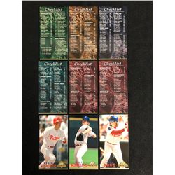 BASEBALL CARD LOT (CHECKLISTS...)