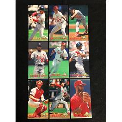 1994 FLEER EXTRA BASES BASEBALL CARD LOT