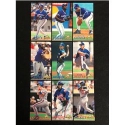 1994 FLEER EXTRA BASES BASEBALL CARD LOT