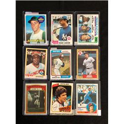 VINTAGE BASEBALL STARS CARD LOT