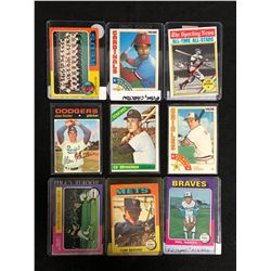 VINTAGE BASEBALL STARS CARD LOT