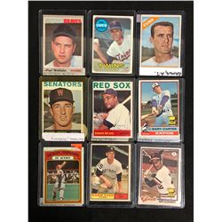 VINTAGE BASEBALL STARS CARD LOT