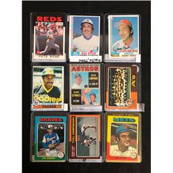 VINTAGE BASEBALL STARS CARD LOT