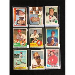 VINTAGE BASEBALL STARS CARD LOT
