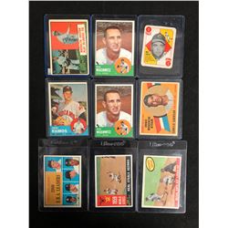 VINTAGE BASEBALL STARS CARD LOT