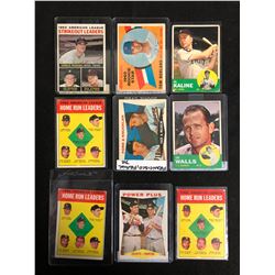 VINTAGE BASEBALL STARS CARD LOT