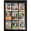 Image 1 : VINTAGE BASEBALL STARS CARD LOT